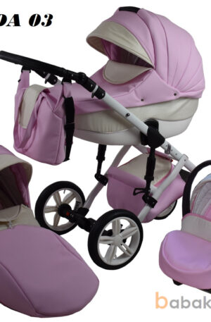 3:1 BABAKOCSI BABYCRUISER ARIDA KOL:03 PINK KÉSZLETEN, AZONNAL ELVIHETŐ!