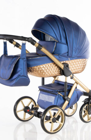 Akció KAJTEX MULTIFUNKCIÓS BABAKOCSI ,,MAGNUM GT" METÁL KÉK-GOLD