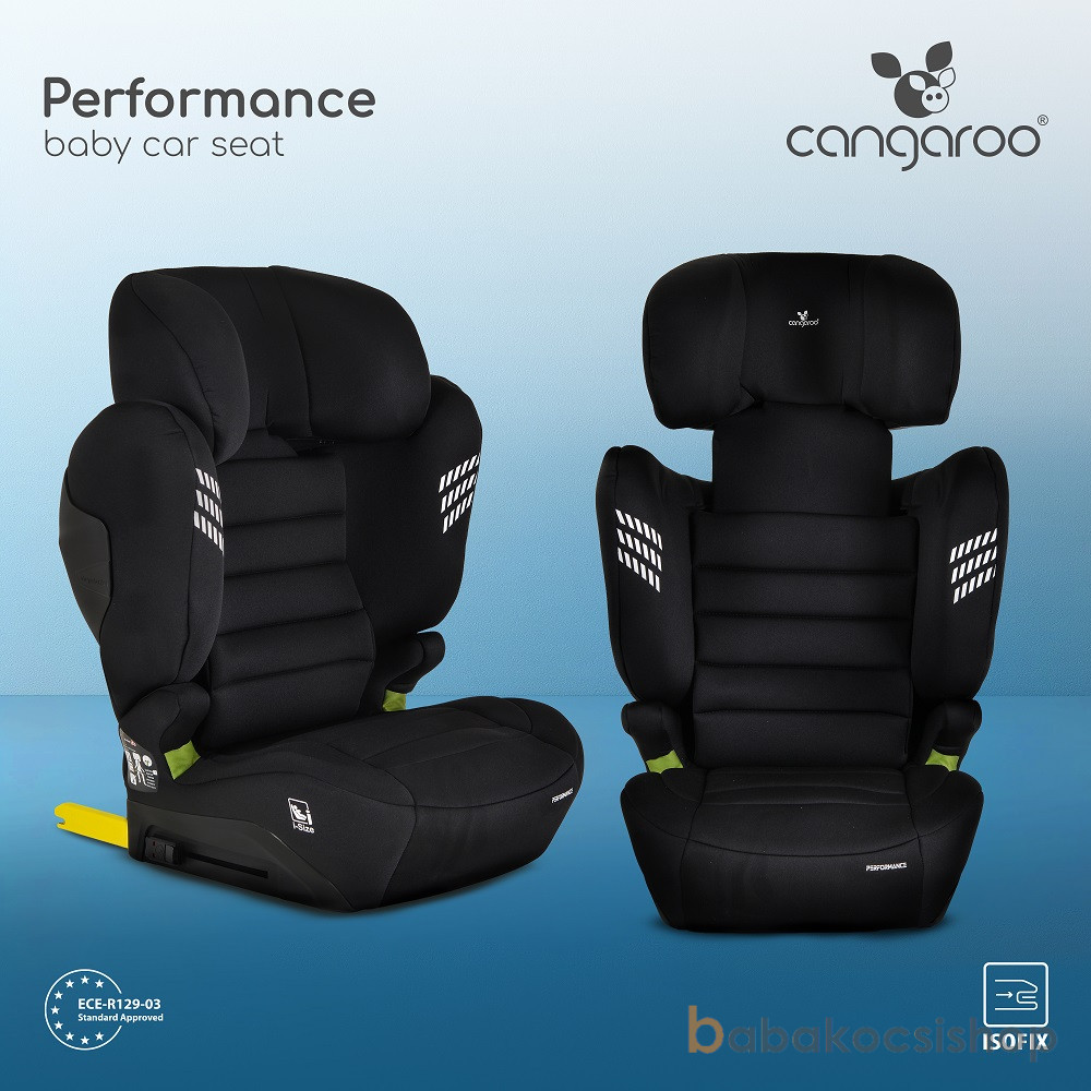 TAVASZI AKCIÓ!! AUTÓSÜLÉS CANGAROO&MONI PERFORMANCE 100-150cm 2 SZÍNBEN